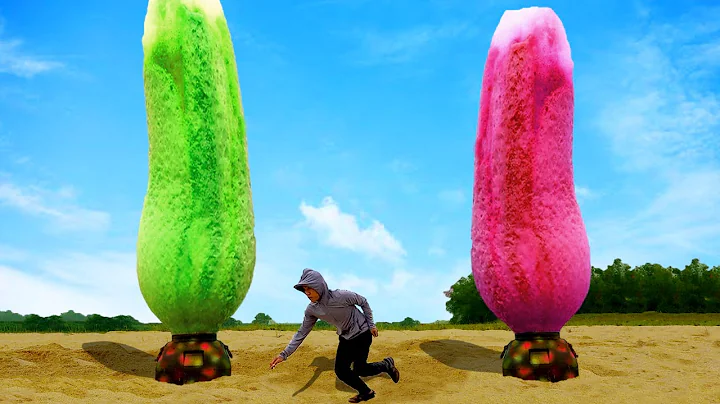 10 EXPERIMENT : Big Eruption Volcano Toothpaste From Coca-cola ,Sprite,Fanta , Mirinda and MENTOS