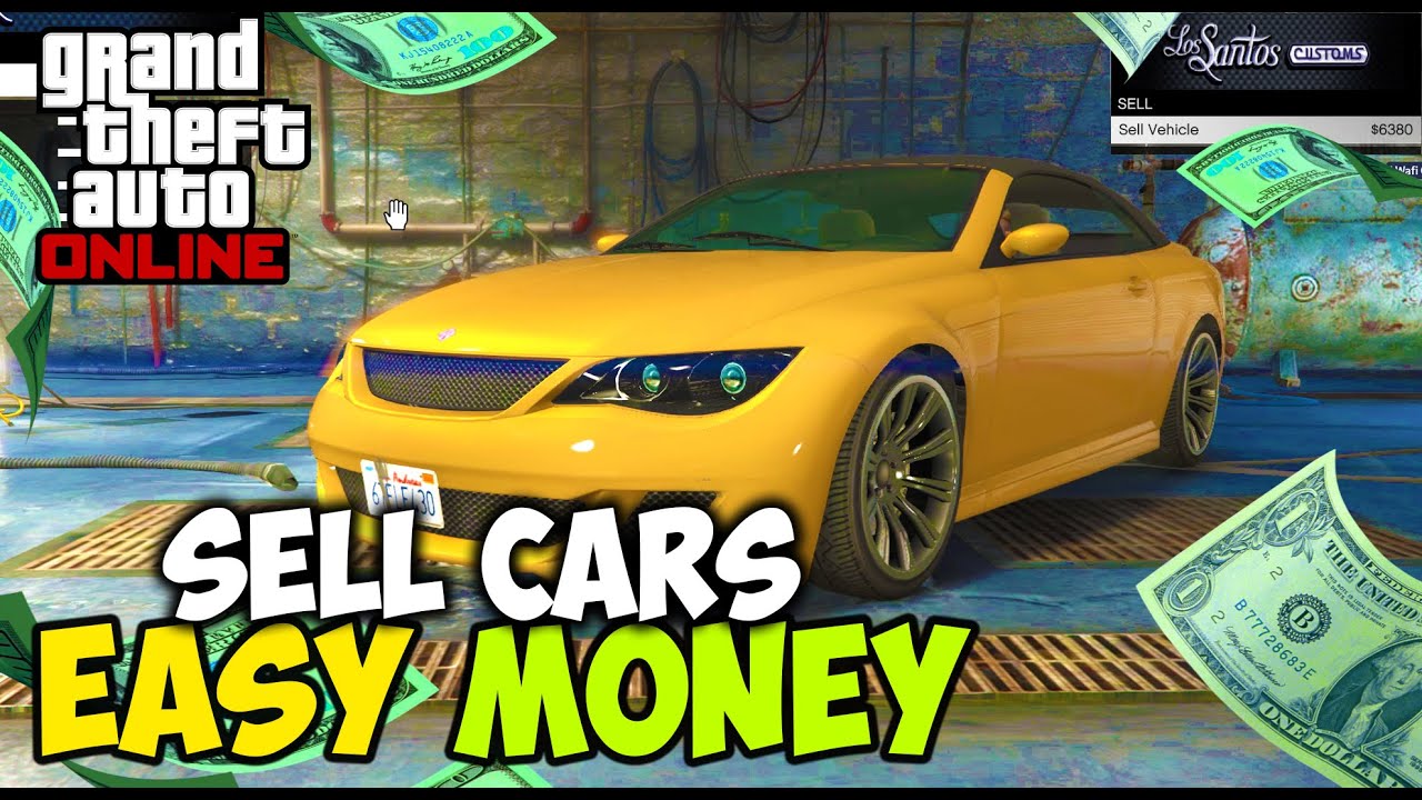 GTA Online - How to Sell Cars & Make Easy Money - YouTube