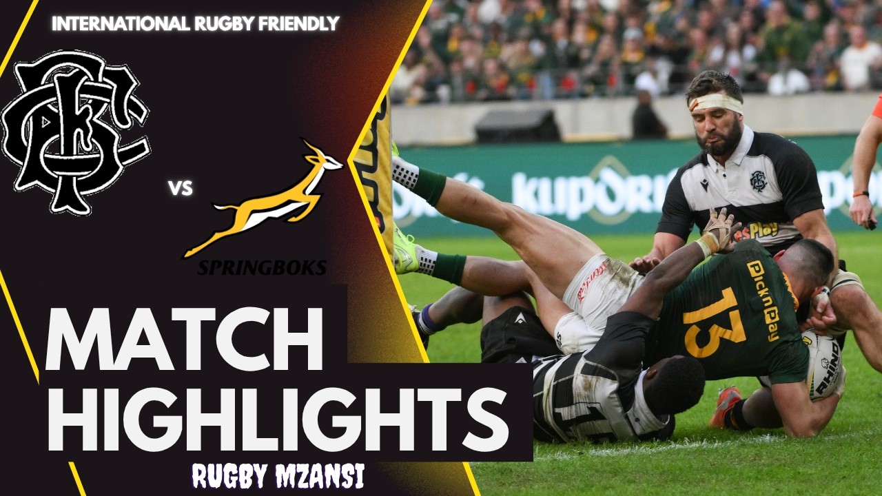 SOUTH AFRICA vs BARBARIANS | Match Highlights | Worldwide Rugby Pleasant