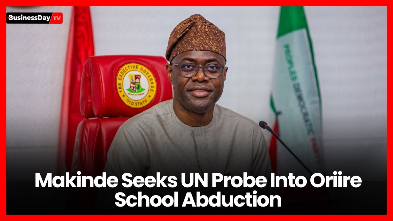 Governor Seyi Makinde Seeks UN Probe Into Oriire School Abduction