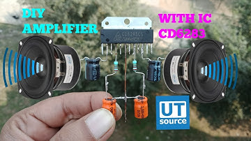 DIY AMPLIFIER WITH IC CD6283