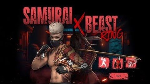Samurai X Beast Ring Event Free Fire |Next Ring Event Free Fire