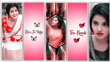 New Trending lyrics status video editing in alight motion | shake effect status editing