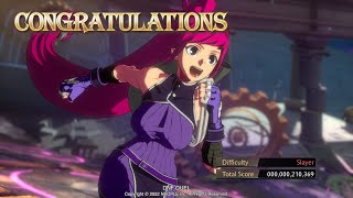 DNF DUEL PS4 Striker Arcade Mode With Striker Slayer Max Difficulty Mode CPU Playthrough COMPLETED