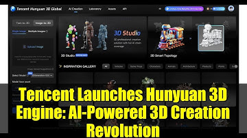 Tencent Launches Hunyuan 3D Engine: AI-Powered 3D Creation Revolution