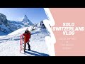 A solo snowy adventure in Switzerland. Zurich, Zermatt and The Glacier Express