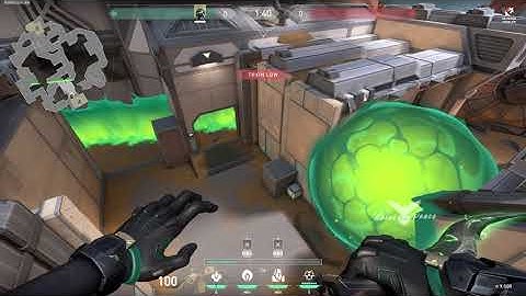 Viper toxic screen from CT spawn while Attacking A site on Fracture