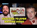 Reaction to writing avgn scripts  red cow arcade clip