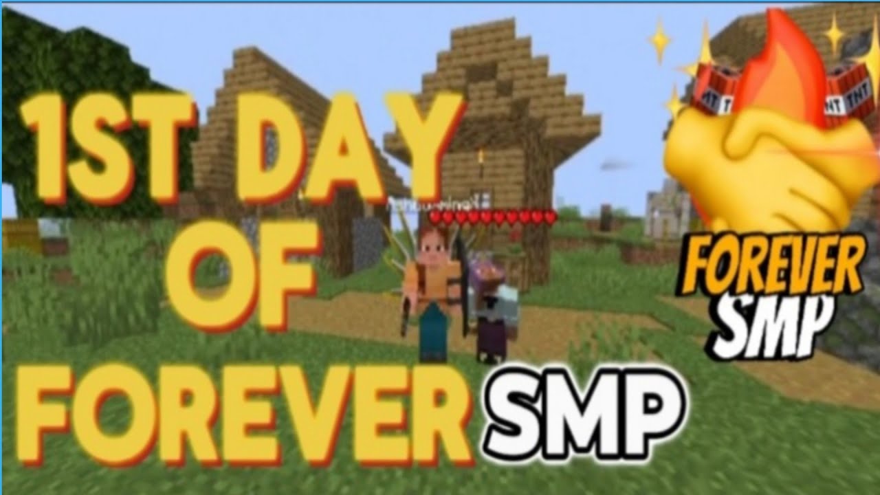 THE FIRST DAY OF FOREVER SMP ? MINECRAFT POAJVLAUNCHER - YouTube