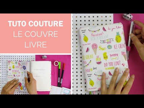 Vidéo: Comment Faire Une Couverture De Livre En Tissu