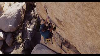 Brent Barghahn climbs one of North America s hardest cracks Stingray 5 13d Joshua Tree