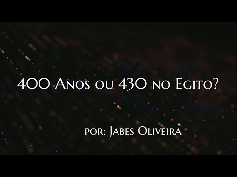 Vídeo: Quantos anos Israel ficou em cativeiro?