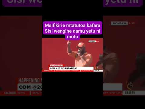 Don T Think You Ll Sacrifice The Rest Of Us Our Blood Is Hot Joho Warns Don T Think You Ll Sacrifice The Rest Of Us Our Blood Is Hot Joho Warns