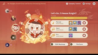 Let's Go, Crimson Knight!: The Almighty Arataki Great and Glorious Drumalong Festival [2.7 Event]