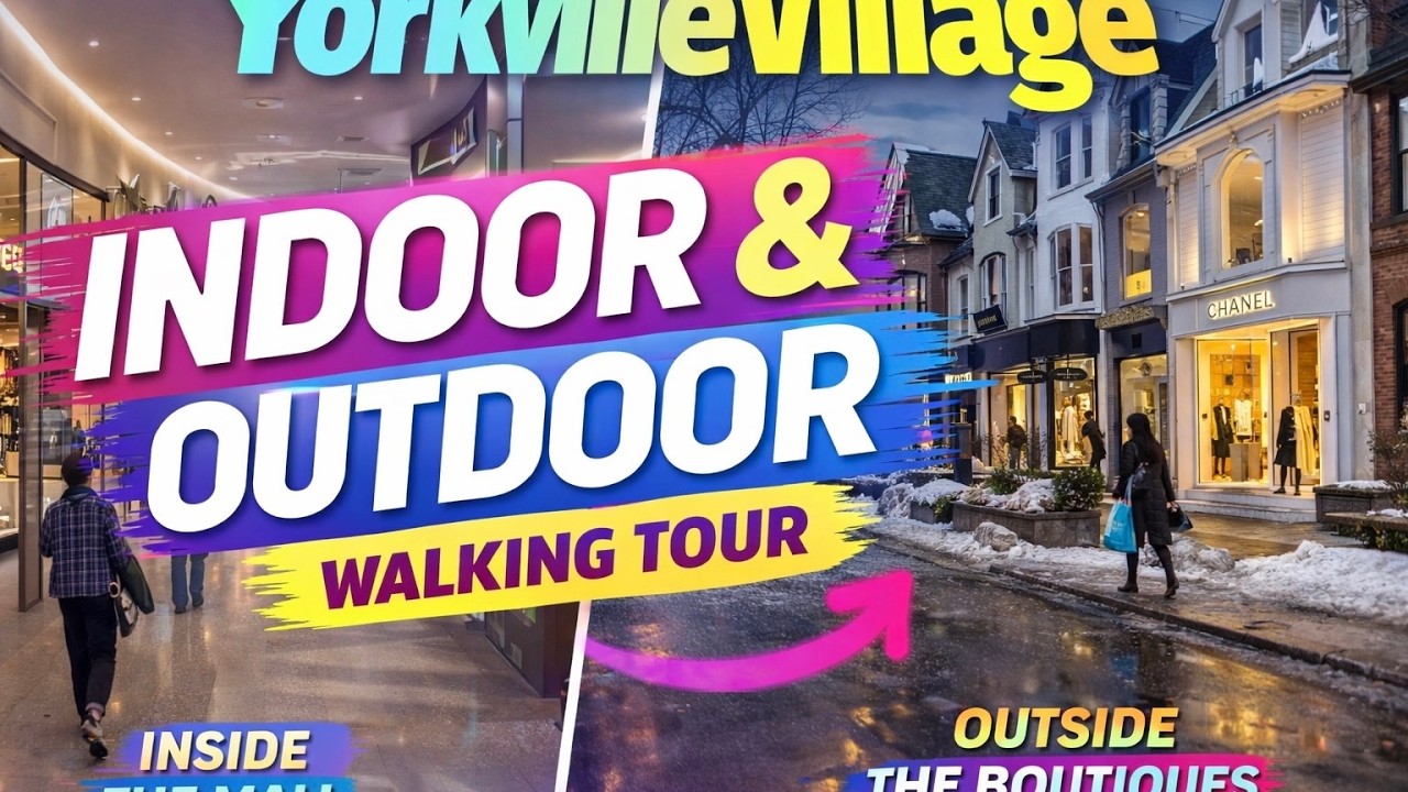 Inside Toronto's Richest Neighborhood! (Yorkville Village Tour Pt.2)