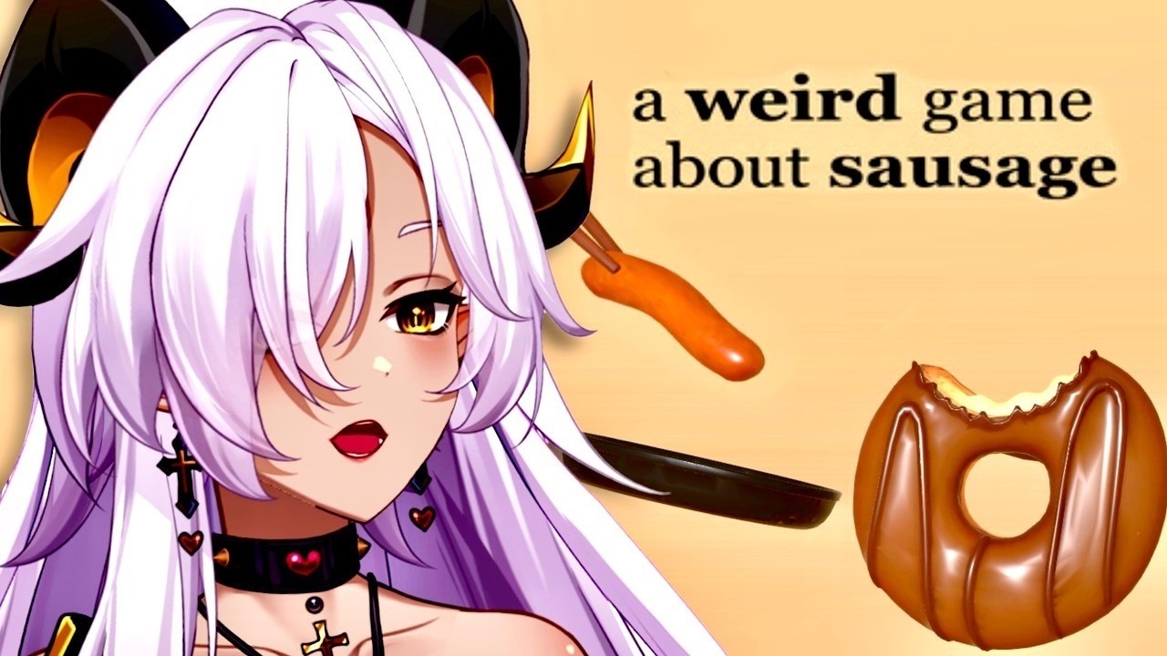 【 #ゲーム実況 】ソーセージ乗せながら雑談❣ #3【 #マユの間 / #新人Vtuber 】