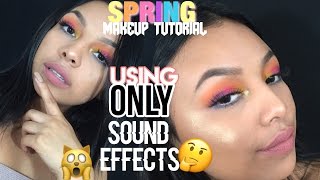 MAKEUP TUTORIAL USING ONLY SOUND EFFECTS | Jenn Isabel