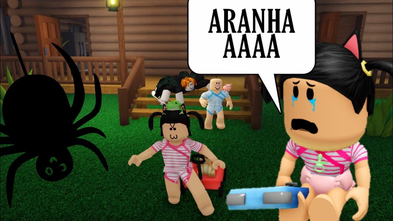 MARCOS virou uma ARANHA no ROBLOX e quer ser meu AMIGO - Brancoala Games 