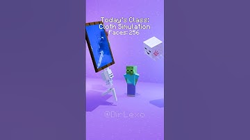 The Monster School: A New Lesson | CLOTH SIMULATION🔥✨😱