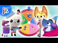 Mystery Wheel of Winter Fun! ❄️ Sharkdog, Gabby&#39;s Dollhouse &amp; More! | Netflix Jr