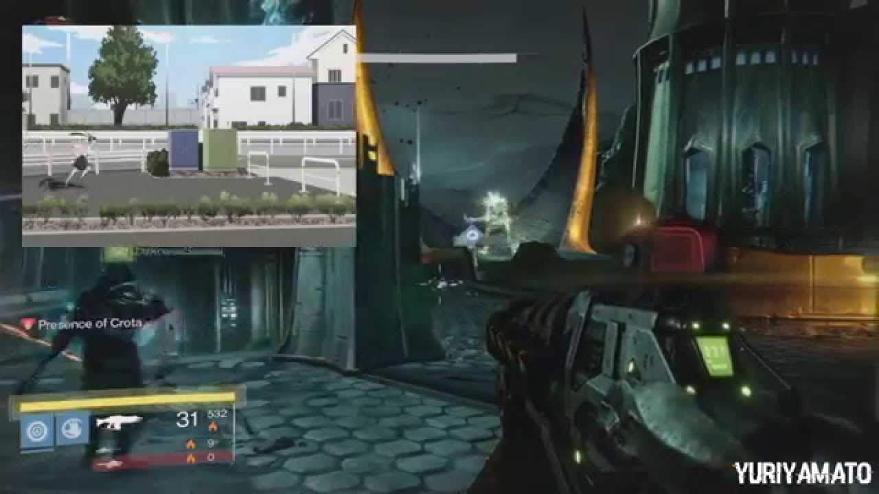 Destiny Crota End Bug Get over here funny .
