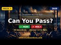 20-Question Civics Practice Test — Can You Pass? (Week 7)