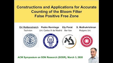 Constructions and Applications for Accurate Counting of the Bloom Filter False Positive Free Zone
