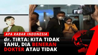 Respon dr. Tirta Soal Konspirasi Corona Cuitan dr. Lois | AKIM tvOne