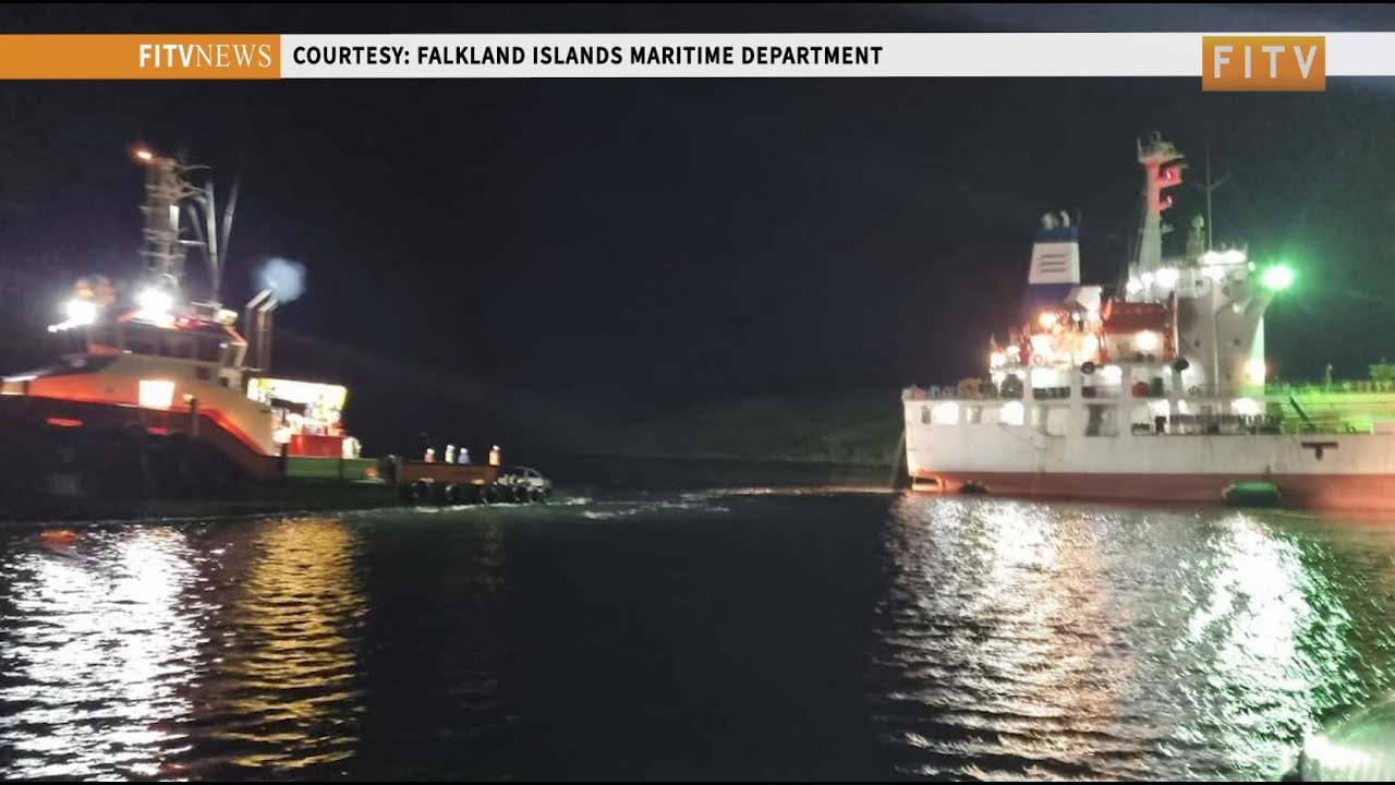 A reefer has grounded in Port William