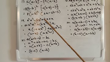 CBSE class 8 maths Factorisation part 13 RD Sharma Exercise 7.4