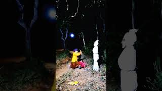 It makes you scared because it was pranked by Pocong #funny #prank #shorts