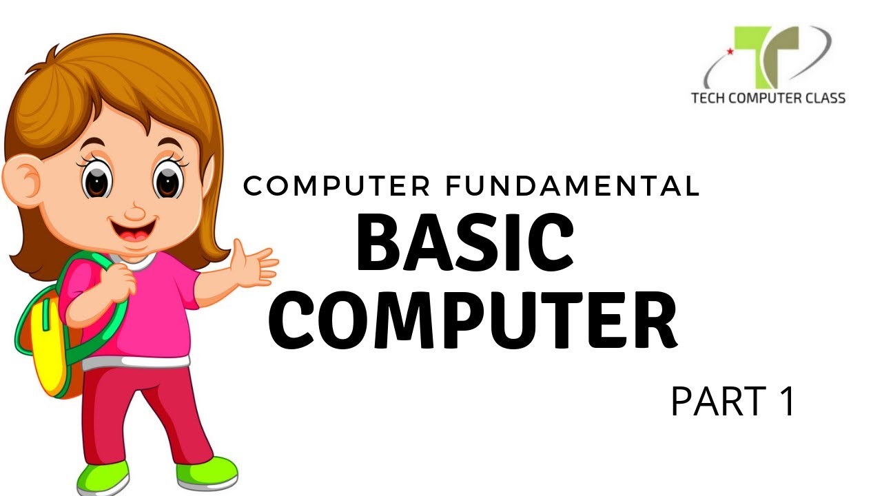 Basic Computer course Chapter 1 (Computer Fundamental )  {Part 1} - English