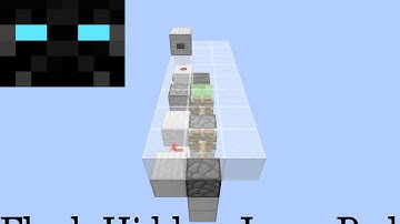 Flush Hidden Jump Pad || Minecraft Redstone || 1.8