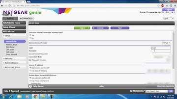 pppoe username password netgear