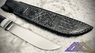 видео: Ножны с тиснением (knife sheath) картинка: Ножны с тиснением (knife sheath)