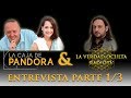 Luis Palacios y Yolanda Soria de Caja De Pandora en entrevista interesante por Javier Sampayo 1/3