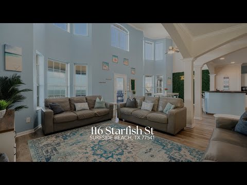 116 Starfish St, Surfside Beach, TX home video tour
