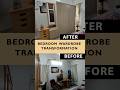 Sliding Wardrobe Makeover  Before vs After