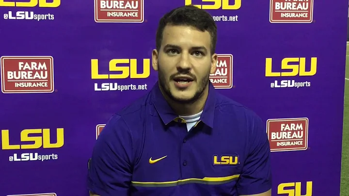 LSU kicker Colby Delahoussaye on recovery and cama...