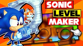 Sonic Level Maker?! - Make and Play Sonic the Hedgehog Levels! screenshot 1