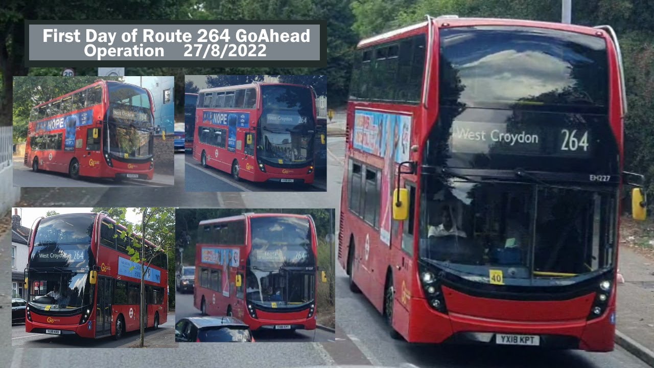 First Day Of Route 264 GoAhead Operation 27/8/2022 - YouTube