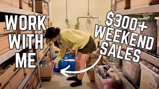 Earn Quick Cash! eBay & Poshmark Flips  Weekend Sales & Work With Me Vlog #Reseller #eBay