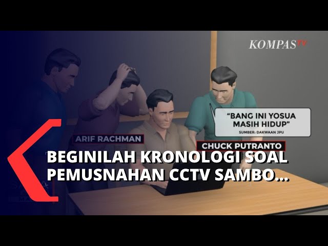 Kronologi Perintah Sambo Musnahkan Rekaman CCTV Pembunuhan Yosua, Berikut Selengkapnya! class=