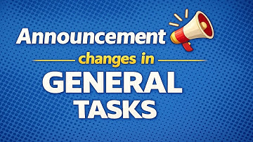 ANNOUNCEMENT 📢 Major Changes in General Tasks | Important Update for All User Creator HUB