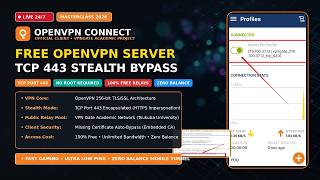 🔴 LIVE: OpenVPN Connect & Free Server Setup Masterclass 2026 | Complete Android Tutorial