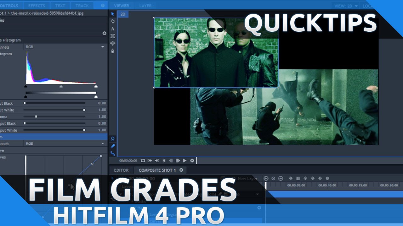 How To Replicate Your Favorite Films Color Grades In Hitfilm 4 Pro YouTube
