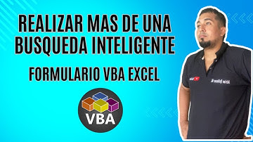 Realizar mas de una Busqueda inteligente en el Formulario VBA en Excel Cap 42 #sepamosexcelvba #vba