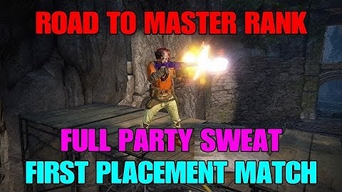 Uncharted 4 Multiplayer - ROAD TO MASTER RANK IS BACK! - FIRST PLACEMENT MATCH - FULL PARTY SWEAT!