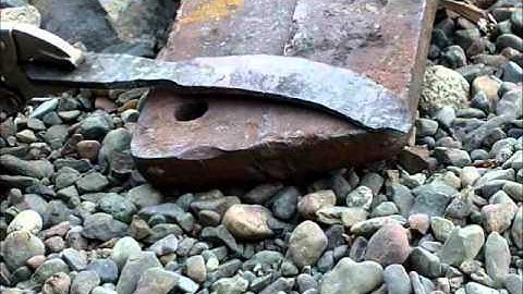 Forging a Tool Steel Knife Out of a File: Part IV