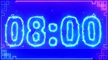 Electric Timer ⚡ 8 Minutes Countdown Timer  With Music⚡ ⚡ ⚡